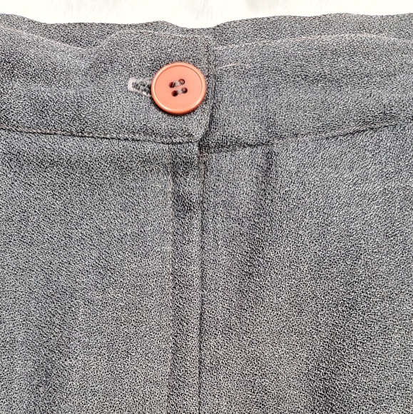 Vintage Christian Dior 100% Wool Gray Skirt sz 10 - Picture 10 of 14